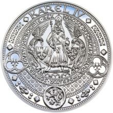 Nejkrásnější medailón II. Královská pečeť - 1 kg Ag Proof-like