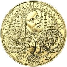 Nejkrásnější medailón I. Nové Město pražské - 1 kg Au b.k.