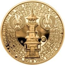 Sada zlatého dukátu a strieborného odražku Dušan Samuel Jurkovič - proof