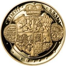 Sada zlatého dukátu a strieborného odražku Korunovace Fridricha Falckého - b.k.