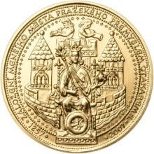 Sada zlatého dukátu a strieborného odražku Menší Město pražské - b.k.