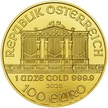 Wiener Philharmoniker  1 Oz - Investiční zlatá minca