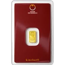 Münze Österreich 1 gram - Investičná zlatá tehlička