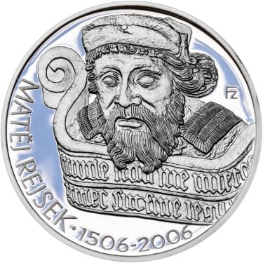 Náhled Averzní strany - 2006 - Proof -  500. výročí  úmrtí Matěje Rejska