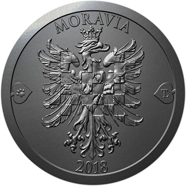 Náhled Averzní strany - 2018 - patina - Moravská orlice - 2 dukát Ag