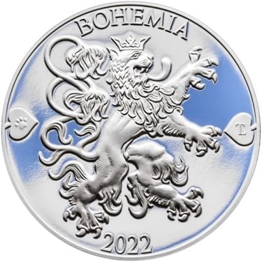 Náhled Averzní strany - 2022 - Proof - Česká heraldika. Lev. - 10 dukát Ag