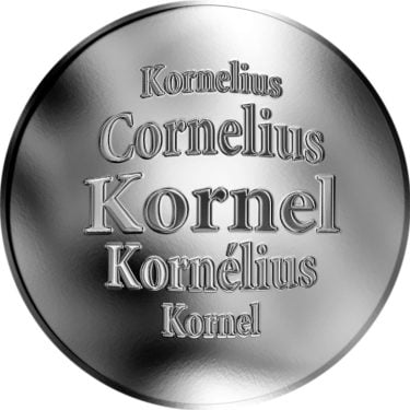 Náhled Averzní strany - Slovenská jména - Kornel - stříbrná medaile